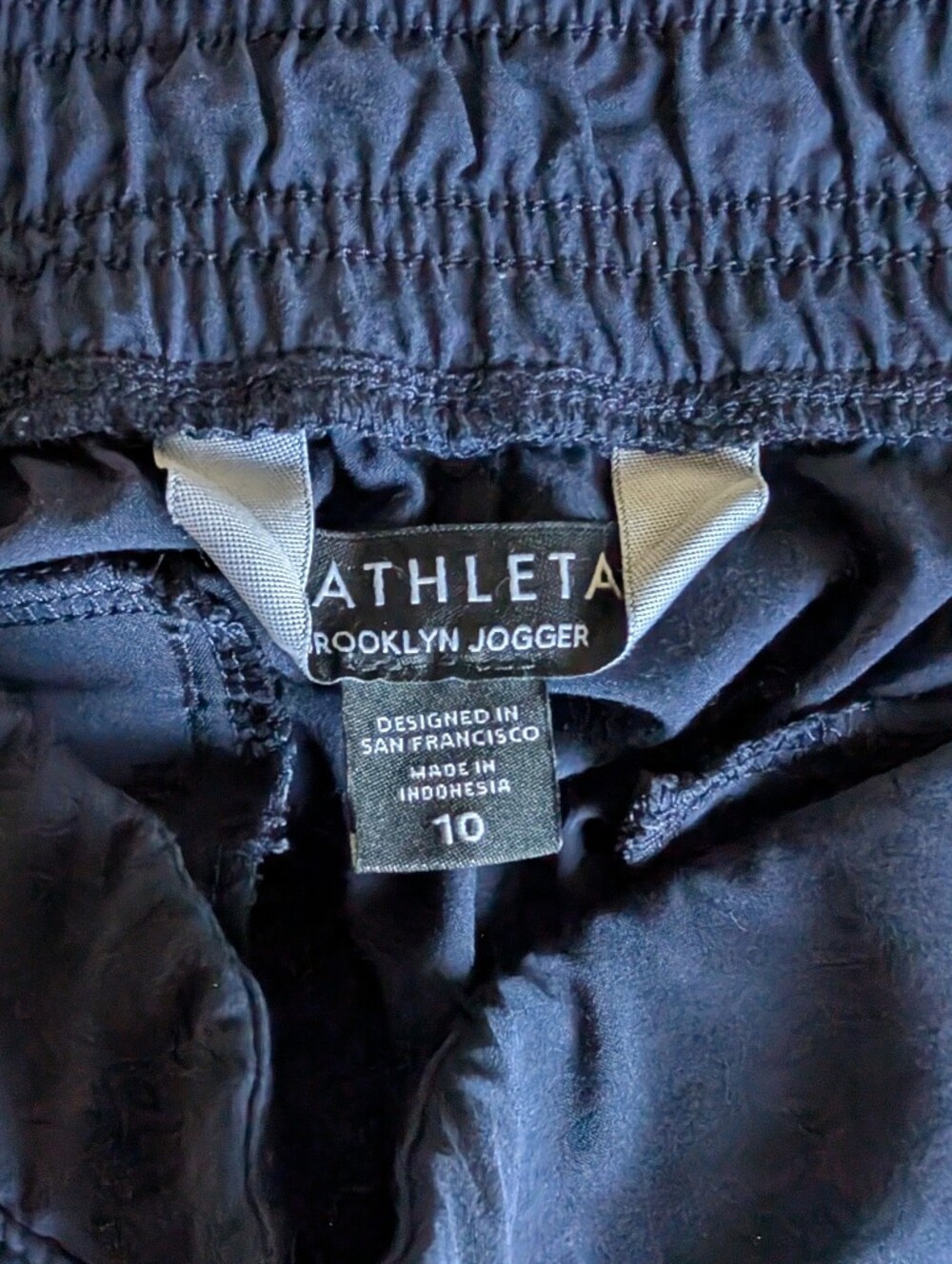 Athleta Dark Blue Brooklyn Jogger - Picture 2 of 3